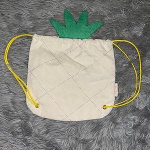 Meri Meri Pineapple draw string tote